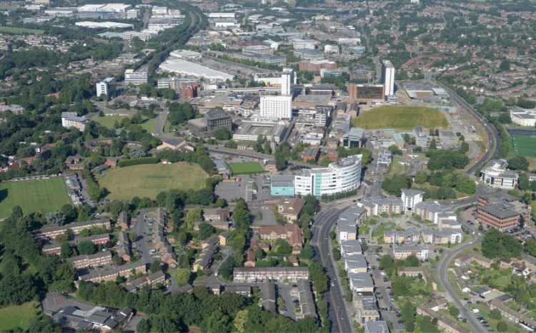 Arial View Bracknell